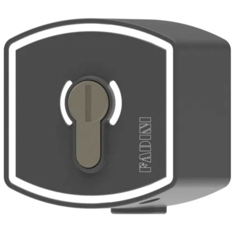 Fadini - sélecteur à clé mural avec demi-cylindre zero.ek 144l