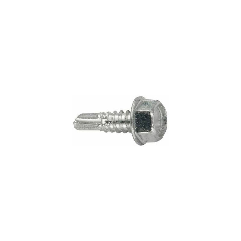 Image of Scatola da 6 unità di viti per lamiera a testa esagonale autoperforanti Fadix 6,3x50mm