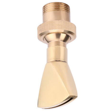 Fächerförmige Springbrunnendüse aus Messing, 1/2" DN15 und 3/4" DN20, zum Bewässern