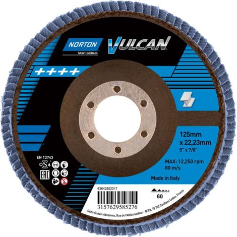 Fächerscheibe Vulcan 125 mm P60