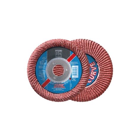 Fächerschleifscheibe PFR 125 CO 60 SGP-CURVE M/22,23
