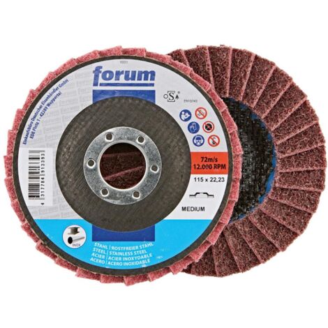 Fächerschleifscheibe Vlies 115mm med FORUM