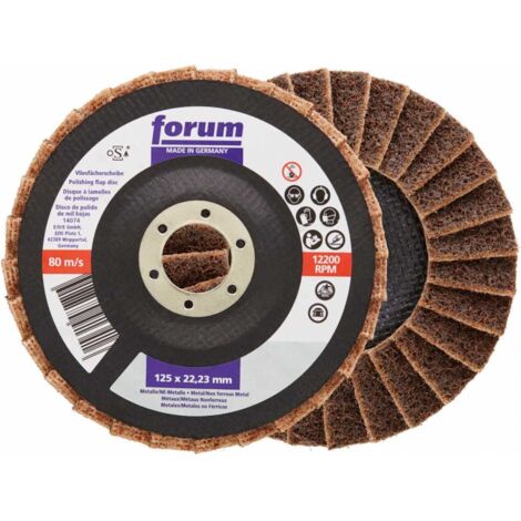 Fächerschleifscheibe Vlies 125mm crs FORUM