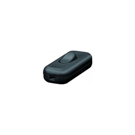 Faeg interrupteur a' passe-cable en thermoplastique unipolaire couleur noire pour cable H03VVH2-F