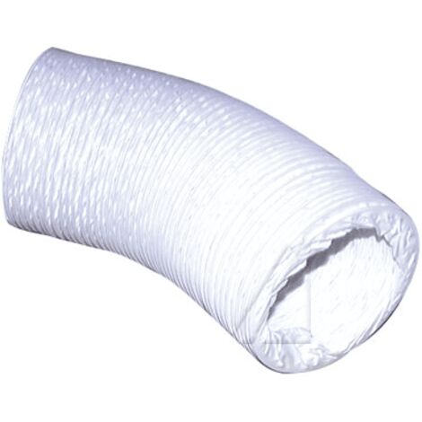 Fagor – Gaine d'évacuation PVC extensible 3m – Diamètre 102mm – Compatible sèche-linge Ariston, Beko, Brandt, Whirlpool – Installation facile - AV13101