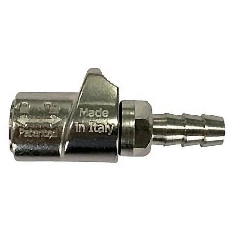 FAHER boquilla inflado quick lock d , Boquilla inflado QUICK/LOCK D Entrada aire: 8 mm Fácil bloqueo por deslizamiento de auto-cierre Sistema de apriete de doble garra&lt