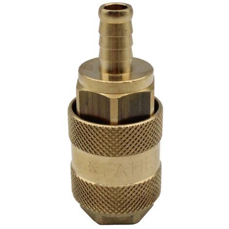 ENY SUMINISTROS FAHER enchufe rapido univ. para manguera d-8 d-12 , Enchufe rápido universal para manguera D8 D12 Faher Conector de alta calidad y antioxidante Ideal para mangueras de aire