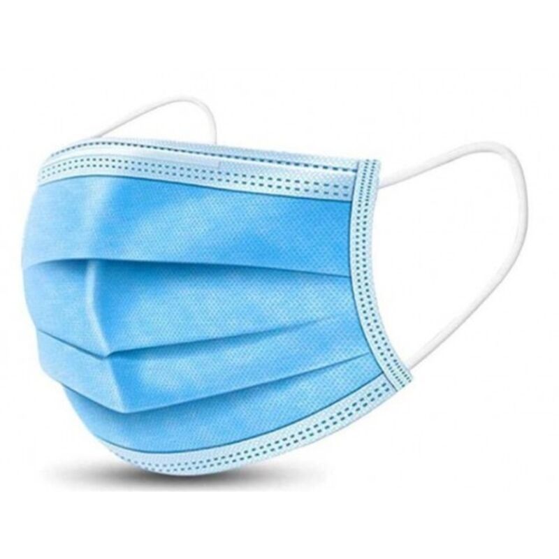 Faherma - mascarilla desechable quirurgica tipo i. azul tres capas (ud).