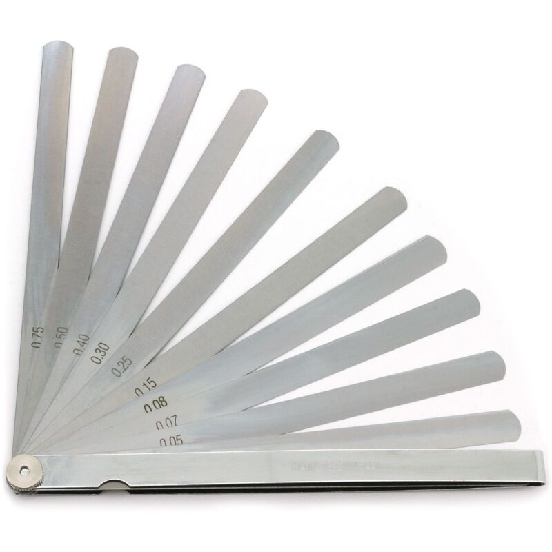 Yato - Fühlerlehre 200 mm, 14 Blätter, 0,05-0,5 mm / YT-7223 /