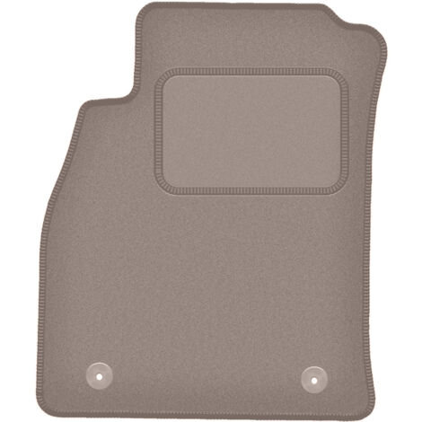 Fahrer-Samtmatte für: Saab 9-5 II NG Limousine, Kombi, Liftback, Schrägheck (2010-2012), beige