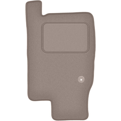 Fahrermatte aus Samt für: Ford Explorer, Kundendesign (0), beige