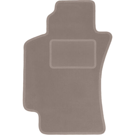 Fahrermatte aus Samt für: Toyota Avensis I T22 Limousine, Kombi, Schrägheck, Schrägheck (1997–2003), beige