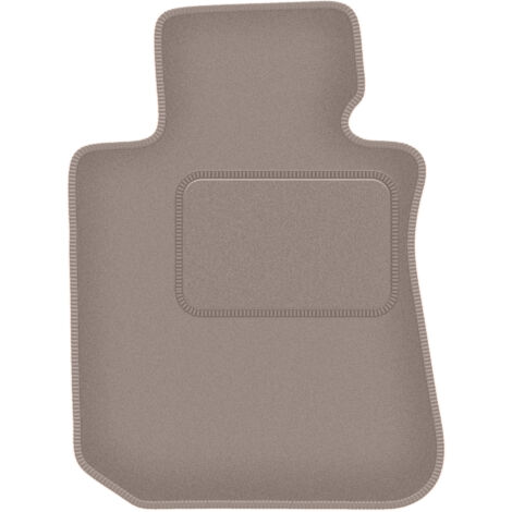 Fahrermatte aus Velours für: BMW i4 G26 0 (2021–2022) beige