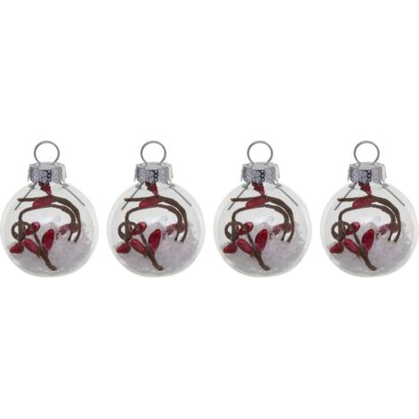 Fahrertisch Glasbeeren x 4 - Feeric lights & christmas