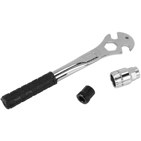 Fahrrad 15mm 24mm 9/16" Pedal Multi Wrench Heavy-duty Schraubenschlüssel Reparatur Werkzeug Mit Lange Hand Komfortable G