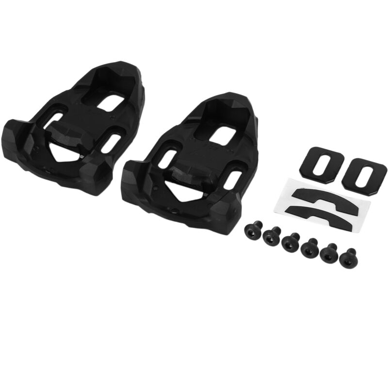 Image of Fahrrad Cleat Set Kunststoff Schwarz Rennrad Pedalschloss Anti-Rutsch IClic/X-Presso