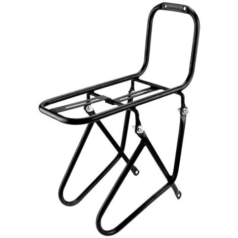 Fahrrad-Frontgepäckträger, 15 kg Tragkraft, 2 Montagemöglichkeiten mit Kabelbindern