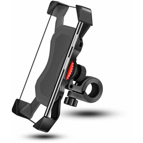 Fahrrad Handyhalterung Universal Motorrad Lenker Handyhalterung mit 360 Drehung für 3,5-6,5 Zoll Smartphone