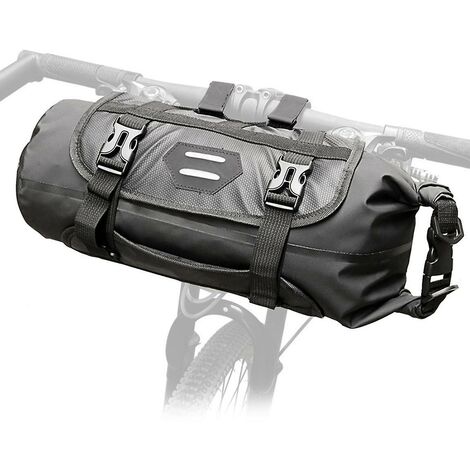Fahrrad-Lenkertasche, wasserdicht, verstellbare Kapazität, Fahrrad-Vorderrohrtasche mit abnehmbarem Radfahren