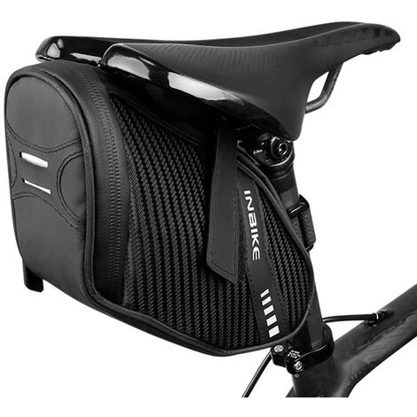 Fahrrad-Satteltasche, wasserdichte Fahrrad-Satteltasche, reflektierend, Radfahren, für die hintere Sattelstütze, ultraleichter Schwanz