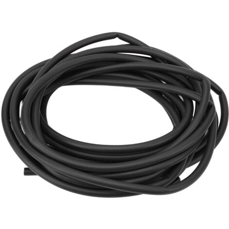 Fahrradbrems- und Schaltzughülle, 6 mm Schaumstoffummantelung, schwarz, 10 m, für interne Rahmenverlegung