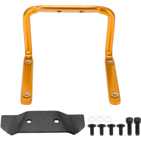 Fahrradflaschenhalter aus Aluminiumlegierung – Einfache Montage, leicht und robust – Sicheres Fahrradzubehör – Gelb