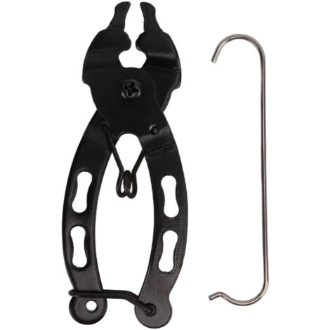 Fahrradkettenklemme aus Stahl mit Haken zum schnellen Abnehmen und Anbringen