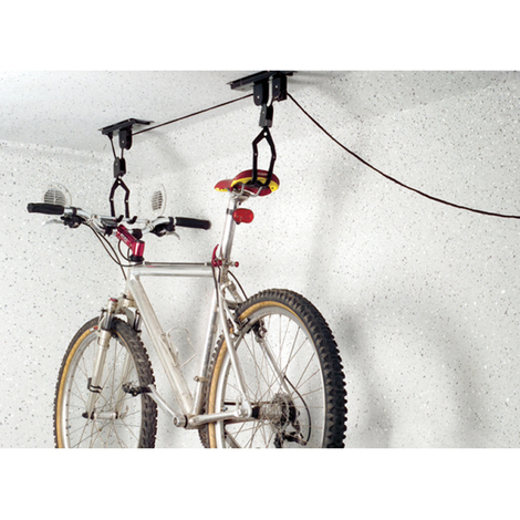 Fahrradlift Deckenhalter 20kg Fahrradgarage Halterung Fahrradhalter Seilzug 630242