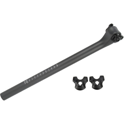 Fahrradsattelstütze aus Carbonfaser, 20° Versatz, leicht, stoßdämpfend, Ersatzteil, 27,2 mm/1,1 Zoll, für runde Sättel