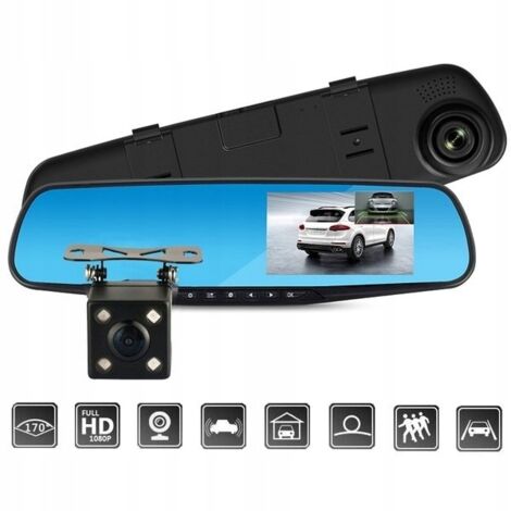 Fahrvideorekorder, Rückspiegel, Full-HD-Rückfahrkamera