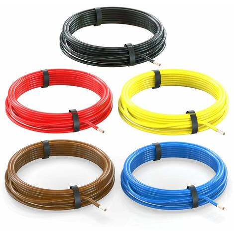Fahrzeugleitung 2,50 mm² FLRY-B Kfz Kabel Set: 5 Farben