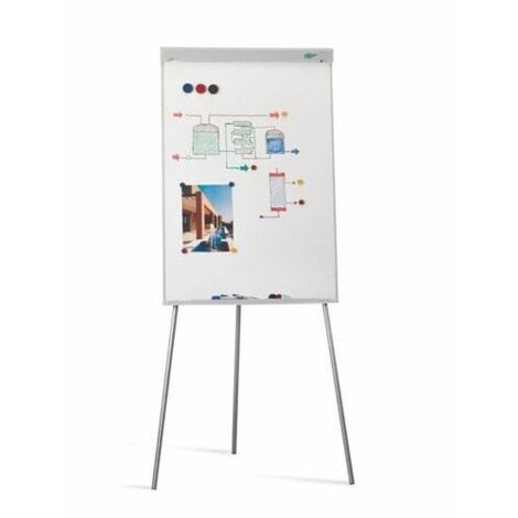 FAIBO PIZARRA CABALLETE BASIC MELAMINA TRÍPODE 70X102CM