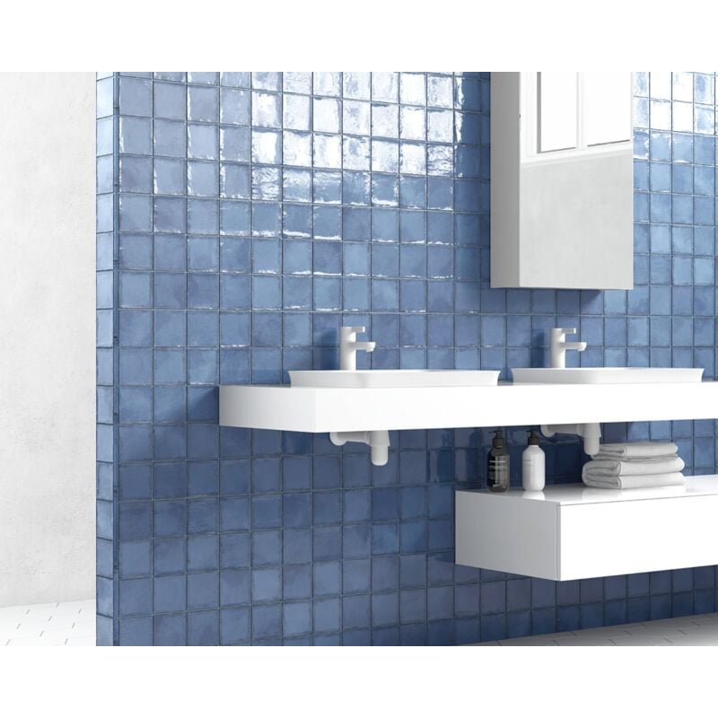 Nais - Faïence - altea - altea thistle blue - 10x10