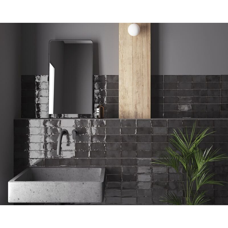 Nais - Faïence - altea - altea black - 7,5X15