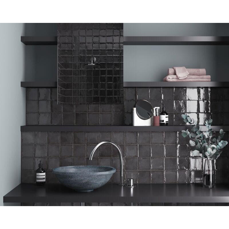 Nais - Faïence - altea - altea black - 10x10