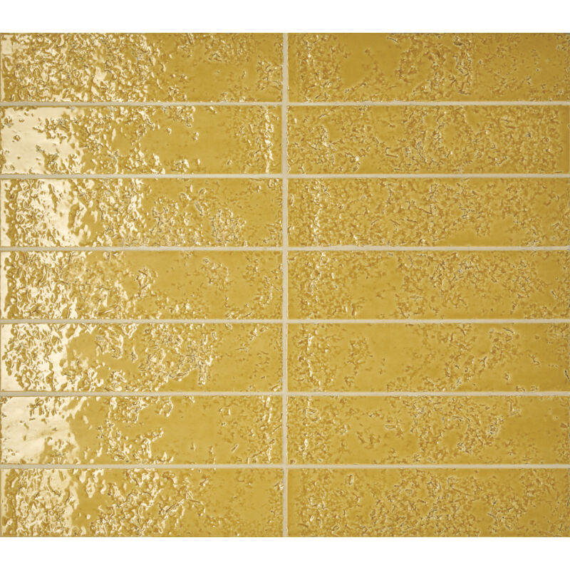 Faïence - CORAL - Coral Saffron - 6,4x26,2 - Brillant - (0,42 m²)