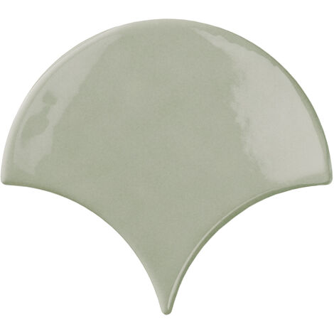 Faience écaille BLEISS GREEN 13.4X15 - 0.53 m²