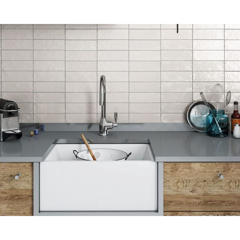 Faïence - MALLORCA - MALLORCA GREEN - 3X20 PENCIL BULLNOSE - Vendu à l'unité