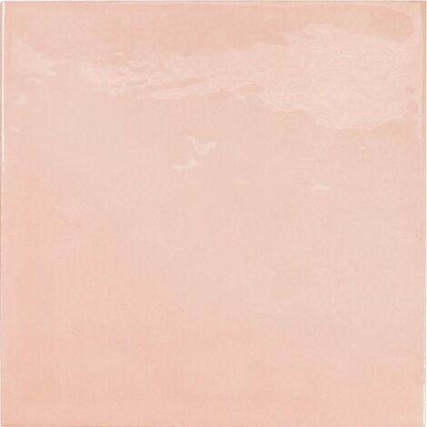 Faience effet zellige rose 13.2x13.2 VILLAGE ROSE GOLD 25594 - 1m²