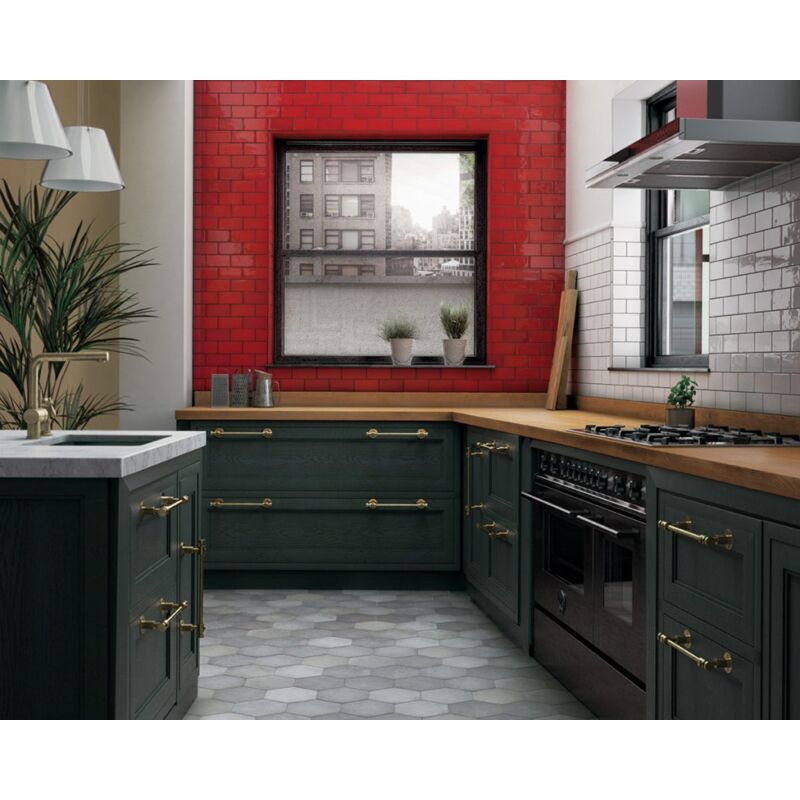 Equipe - Faïence - village - village white - 6,5X13,2