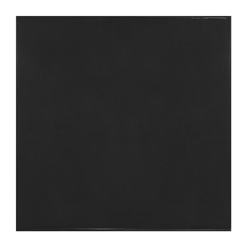 Equipe - Carrelage mural faience effet zellige village 13,2x13,2 cm Noir - Brillant / Poli - boîte de 1 m2 - Gioia Materia