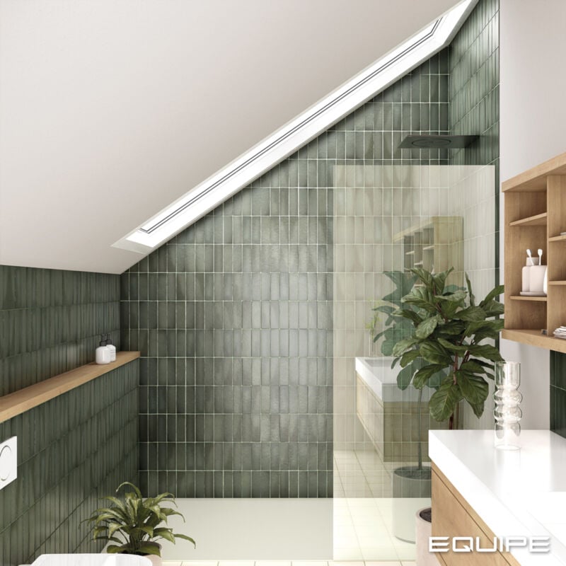 Nais - Faïence - magma - magma malachite - 6,5X20