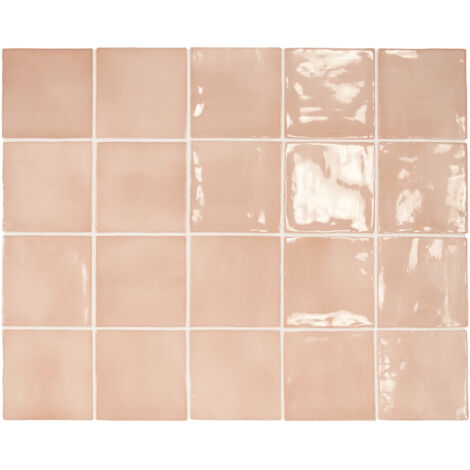 Faïence - MANACOR - BLUSH PINK - 10X10