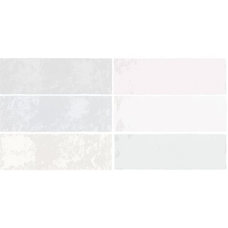 Faience nuancée effet zellige mix pastel 6.5x20 RIVIERA MELANGE 25864- 0.5 m²