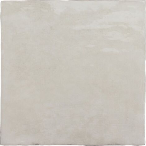 Faience nuancée effet zellige vert d'eau 13.2x13.2 RIVIERA VERT 25855-1 m²