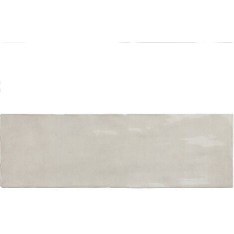 Faience nuancée effet zellige vert d'eau 6.5x20 RIVIERA VERT 25841-0.5 m²