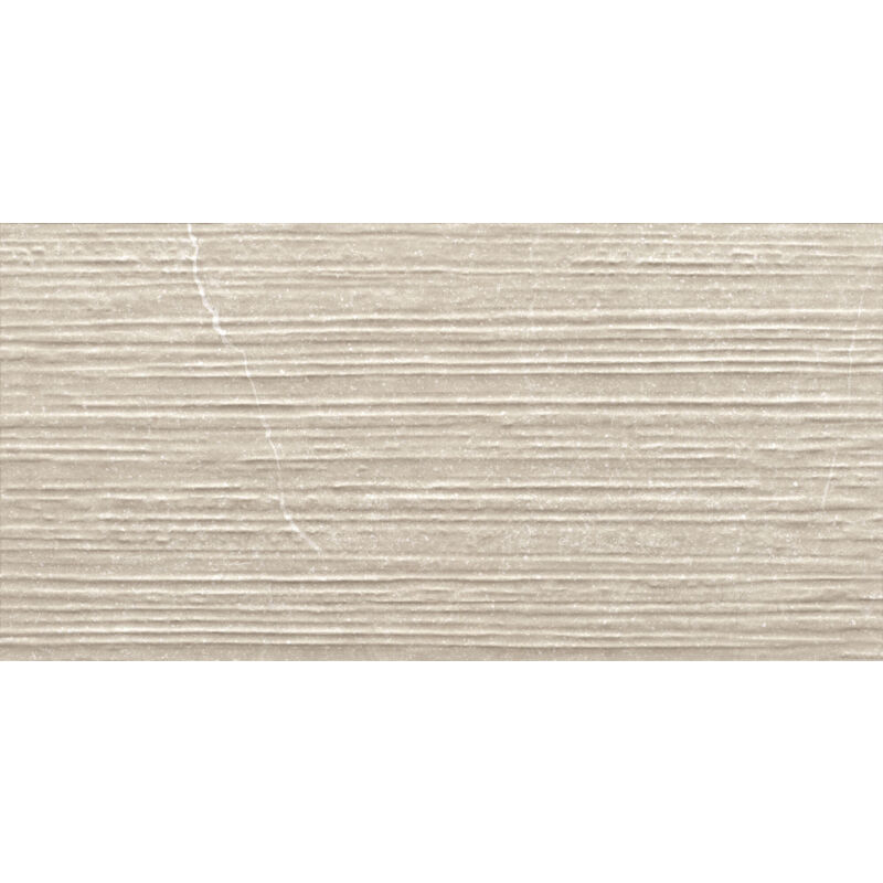 Faïence - piazen - ivory - 30x60 groove - Naturel