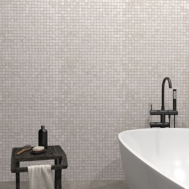 Faïence - piazen - oyster - 30x60 cubic - Naturel