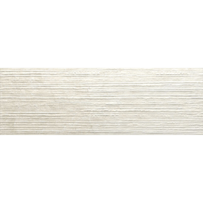 Stone By Stone - Faïence - piazen - pearl - 30x90 groove Rectifié - Naturel