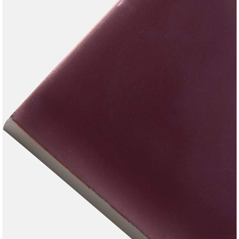 Stone By Stone - Faïence - urban atelier - beringela - 14x14 - Brillant - (0,48 m²)